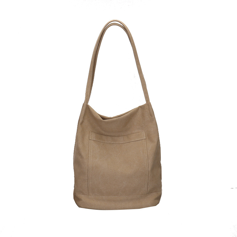 Bucket torba, urban stil, platno, vertikalni kvadratni oblik, magnetsko zatvaranje, skriveni džep sa zipom, džep za mobitel, džep za ID
