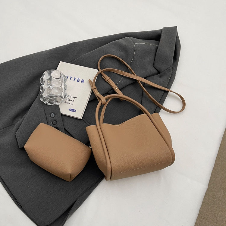 Unisex bucket torba od sintetičke kože, stil svekrve, PU podstava, proljeće 2025