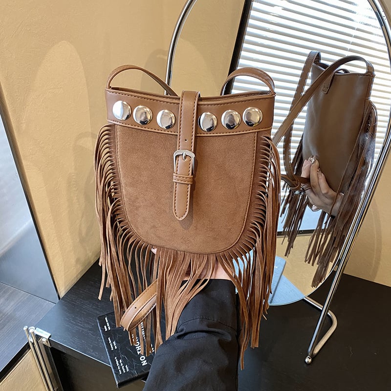 Ženska PU Crossbody Bucket torba, horizontalni kvadratni oblik, zatvaranje na zip, unutarnja zip kapsa, jedna naramenica
