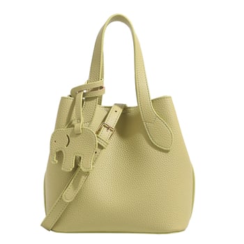 Geantă tip găleată pentru femei, piele PU, motiv desen animat, închidere magnetică, buzunar cu fermoar, căptușeală poliester, vara 2025