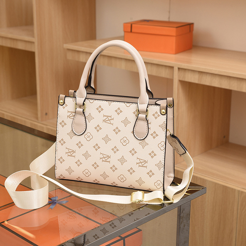 Geantă Tote cu o singură curea de umăr, material PU, închidere cu fermoar, buzunar laminat cu fermoar, buzunar patch interior, toamnă 2025