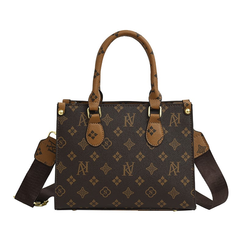 Geantă Tote cu o singură curea de umăr, material PU, închidere cu fermoar, buzunar laminat cu fermoar, buzunar patch interior, toamnă 2025