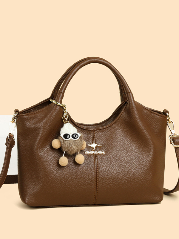 Bucket torba s crossbody remenom, PU koža, poliester podstava, zatvarač