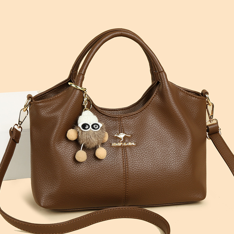 Bucket torba s crossbody remenom, PU koža, poliester podstava, zatvarač