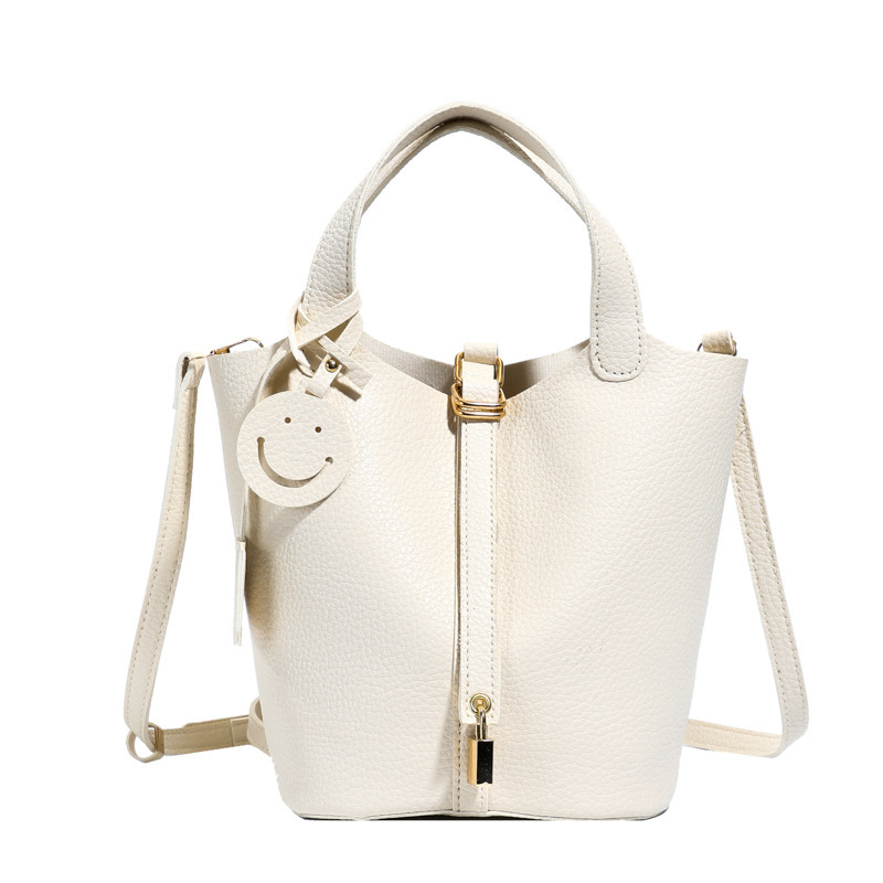 PU bucket torba, ulični stil, magnetska kopča, podstava od poliester, ljeto 2025