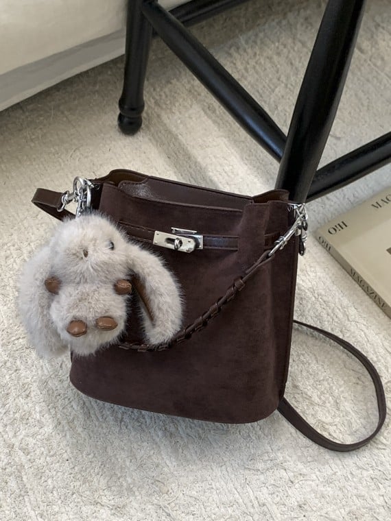 PU okrugla torba za rameni s zatvaračem – jesen 2025