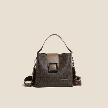 Torba tipa kanta s retro printom slova, velika zapremina, višestruki pretinci, PU materijal