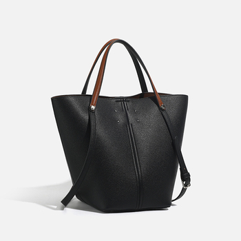 Bucket torba s nišnim dizajnom, PU materijal, magnetska kopča, podstava od poliestera, svakodnevna upotreba