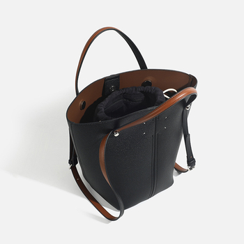 Bucket torba s nišnim dizajnom, PU materijal, magnetska kopča, podstava od poliestera, svakodnevna upotreba