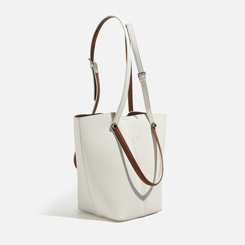 Bucket torba s nišnim dizajnom, PU materijal, magnetska kopča, podstava od poliestera, svakodnevna upotreba