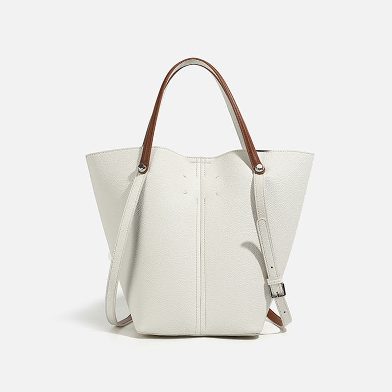 Bucket torba s nišnim dizajnom, PU materijal, magnetska kopča, podstava od poliestera, svakodnevna upotreba