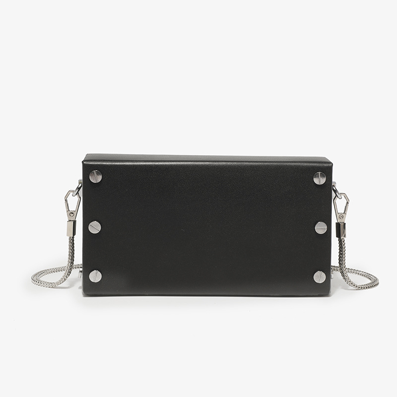 ANNMUU Ženska torba – gradska jednostavnost, PU kvadratna torba s magnetskim zatvaranjem