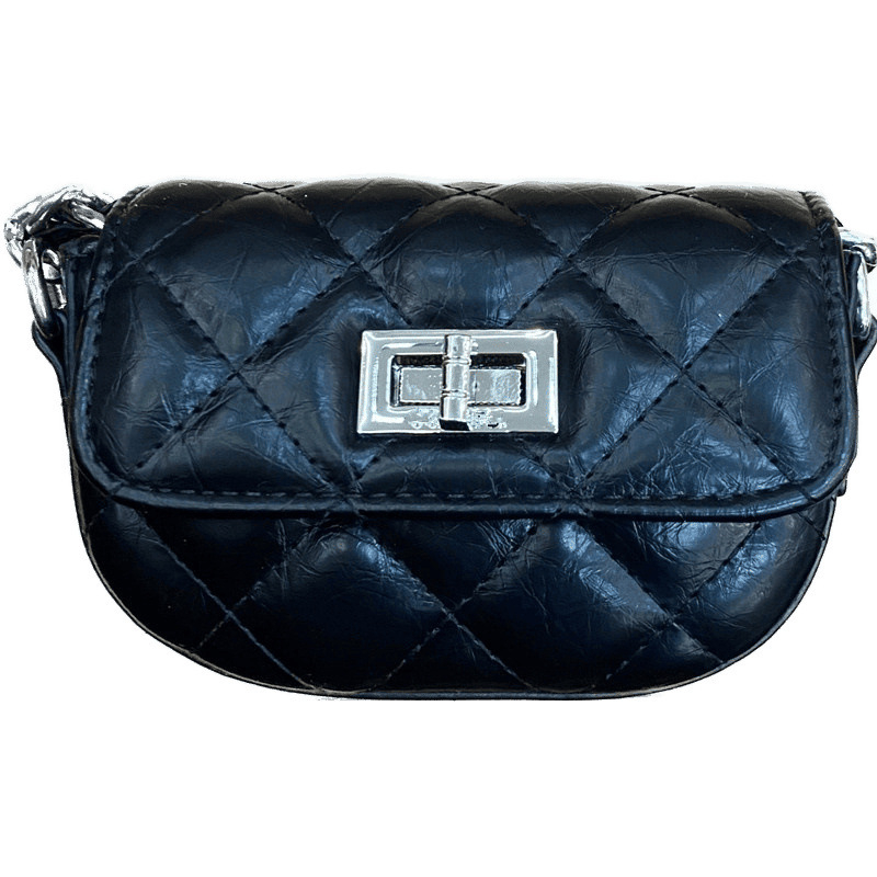 Crossbody torbica – mala kvadratna silueta, kordurojni materijal, PU podstava, zaključavanje, cyber funkcionalnost