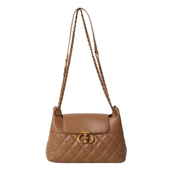 Ženska PU torbica u gradskom minimalističkom stilu, vodoravni kvadratni oblik, zatvarač, unutarnji džep sa zatvaračem