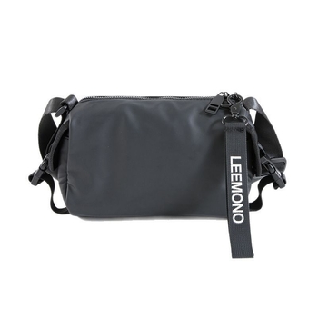 Unisex crossbody torba od Oxford platna, horizontalnog kvadratnog oblika, zatvaranje na zip, unutarnja džep sa zipom