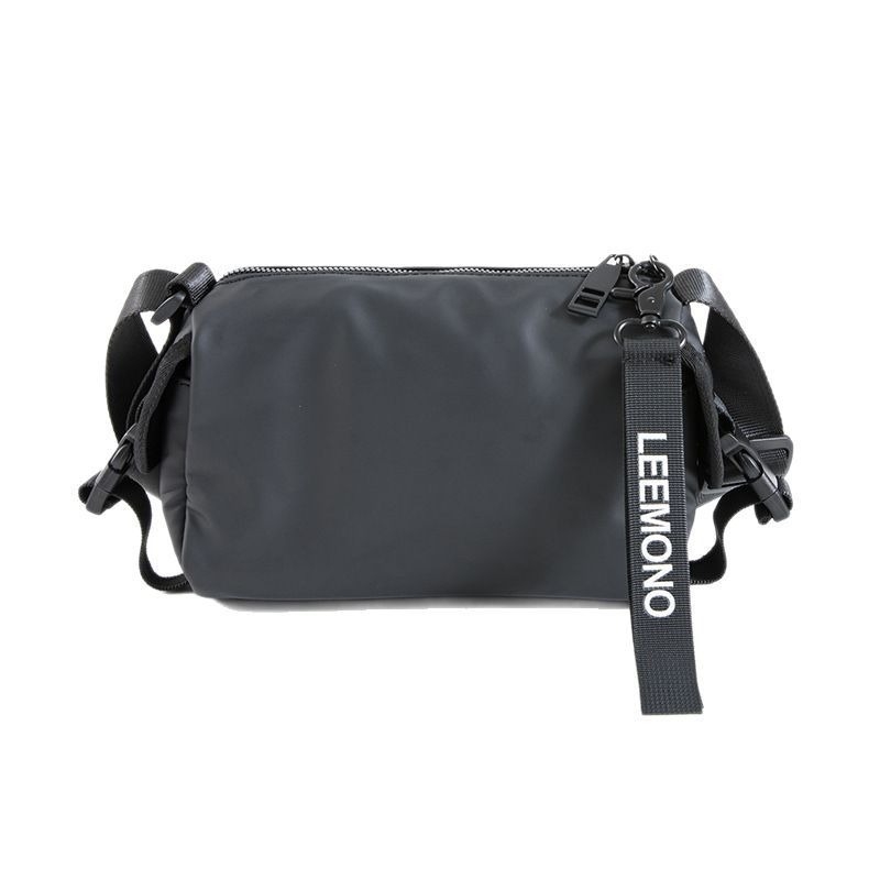 Unisex crossbody torba od Oxford platna, horizontalnog kvadratnog oblika, zatvaranje na zip, unutarnja džep sa zipom