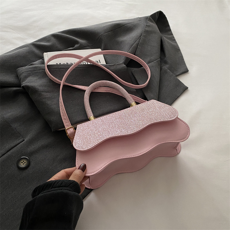 PU ženska kvadratna crossbody torba, urbani stil, s poklopcem zatvaranja i ID džepom
