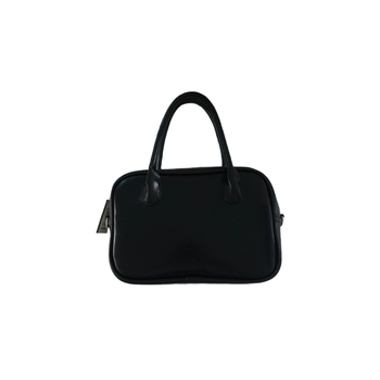 PU materijal crossbody kvadratna torba, zip zatvaranje, podstava od poliestera, trodimenzionalni dizajn