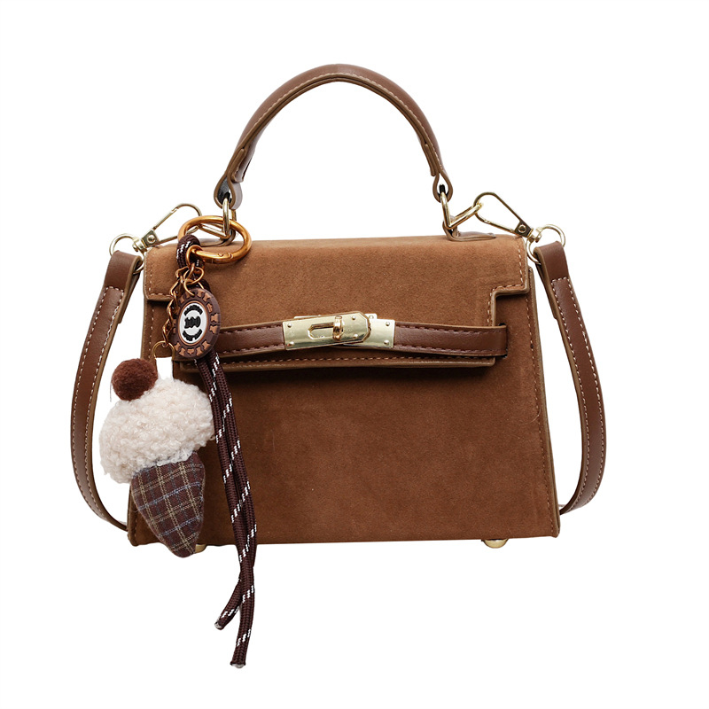 Retro ženska torba za jesen/zimu, mala kvadratna crossbody torba