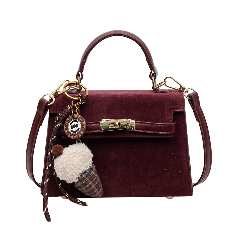 Retro ženska torba za jesen/zimu, mala kvadratna crossbody torba