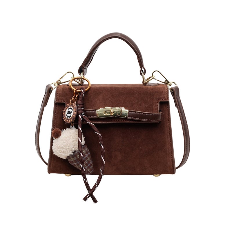 Retro ženska torba za jesen/zimu, mala kvadratna crossbody torba