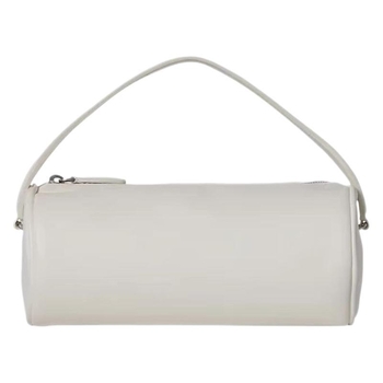 Cuckoo torbica od prave kože za podlakticu — kružni oblik, zatvarač, pretinac za ID karticu, proljeće 2025