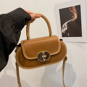 Unisex PU crossbody torba, horizontalni kvadratni oblik, zatvaranje s preklopom, unutarnja pretinica za telefon, ljeto 2025