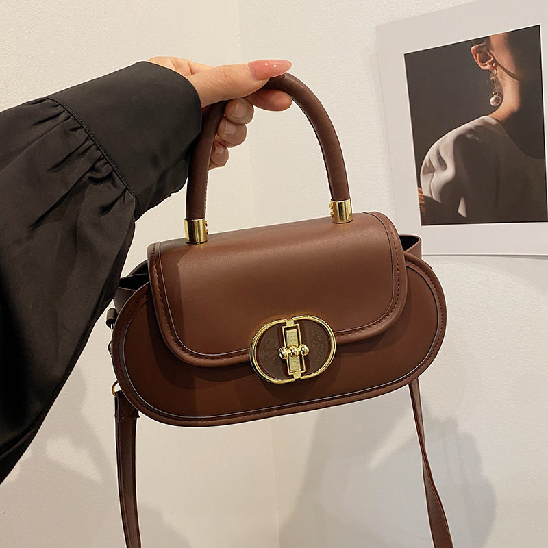 Unisex PU crossbody torba, horizontalni kvadratni oblik, zatvaranje s preklopom, unutarnja pretinica za telefon, ljeto 2025