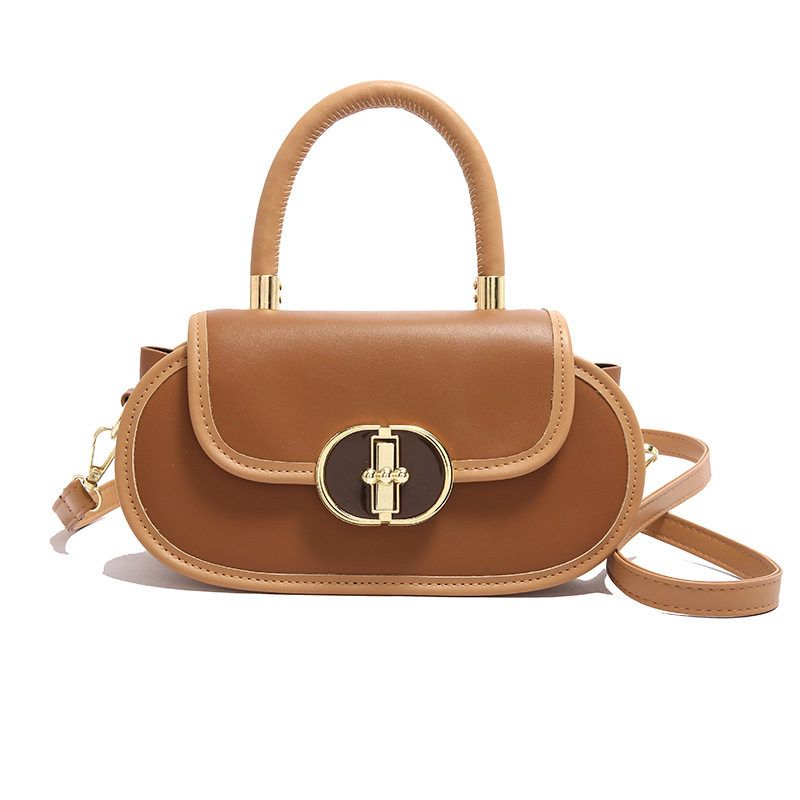 Unisex PU crossbody torba, horizontalni kvadratni oblik, zatvaranje s preklopom, unutarnja pretinica za telefon, ljeto 2025