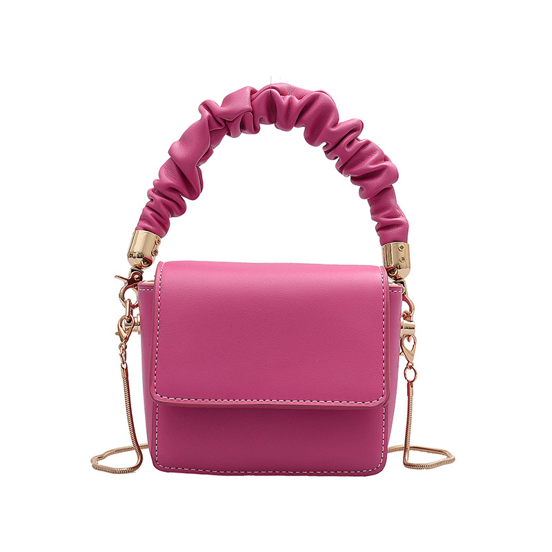 Ženska PU crossbody torba, gradski stil, mali kvadratni oblik, magnetsko zatvaranje, uspravna kvadratna silueta