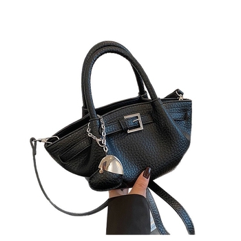 Torbica za žene od PU, korejskog stila, uspravnog kvadratnog oblika, zatvarač, unutarnja pretinica za telefon, proljetno izdanje 2025