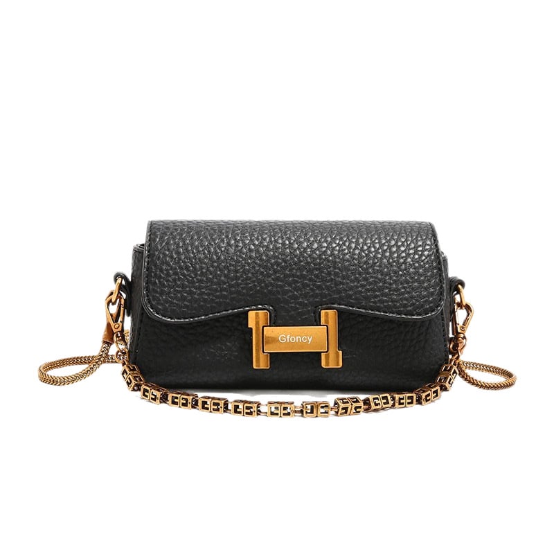 Crossbody torba od PU, horizontalni kvadratni oblik, zatvaranje preklopom, laminirani unutarnji džep sa zatvaračem, poliester podstava, proljeće 2025