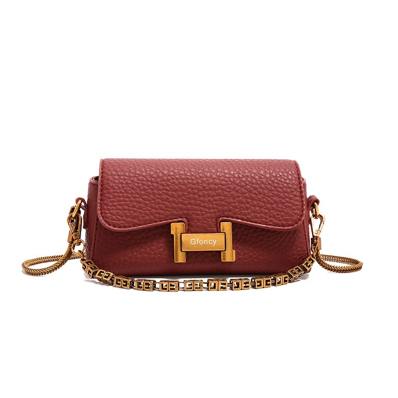 Crossbody torba od PU, horizontalni kvadratni oblik, zatvaranje preklopom, laminirani unutarnji džep sa zatvaračem, poliester podstava, proljeće 2025