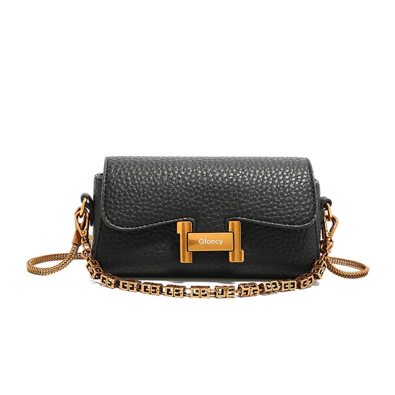 Crossbody torba od PU, horizontalni kvadratni oblik, zatvaranje preklopom, laminirani unutarnji džep sa zatvaračem, poliester podstava, proljeće 2025