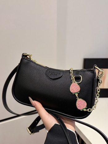 PU crossbody torba s lancem, horizontalni kvadratni oblik, zatvarač, pretinac za mobitel