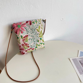 Unisex mala kvadratna torba za svakodnevnu upotrebu, poliester, podstava od platna, oblik torbe: drugi