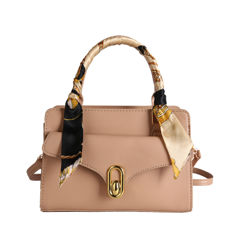 Ženska crossbody torba u uličenom stilu, PU materijal, vodoravni kvadratni oblik, zatvaranje zipom, ugrađeni pretinac za telefon