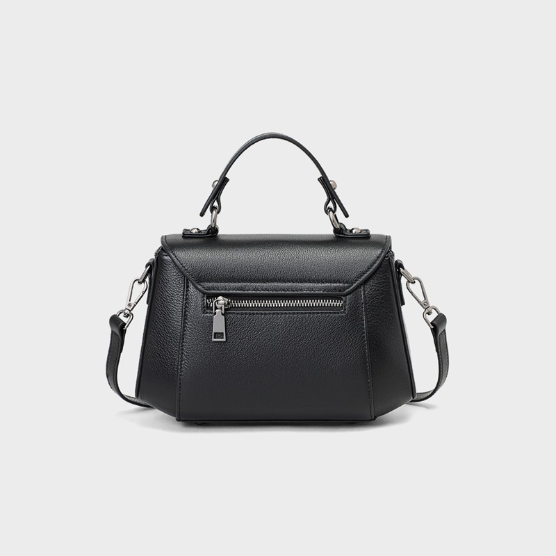 SEAMMER dámska taška — prešívaný horizontálny štvorcový dizajn z hovädzej kože (prvý vrstva) + syntetická koža, podšívka z textilu, uzáver prekrytý, vnútorná kapsa na zips a kapsa na identifikáciu, medzivrstva, jeden ramenný popruh, na denné nosenie, jeseň