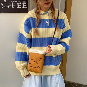 Mala četvrtasta torba za rame, lagana i svestrana magnetskim zatvaračem, platno, podstava poliester, uspravni kvadratni oblik, unutarnji džepovi za telefon i dokumente