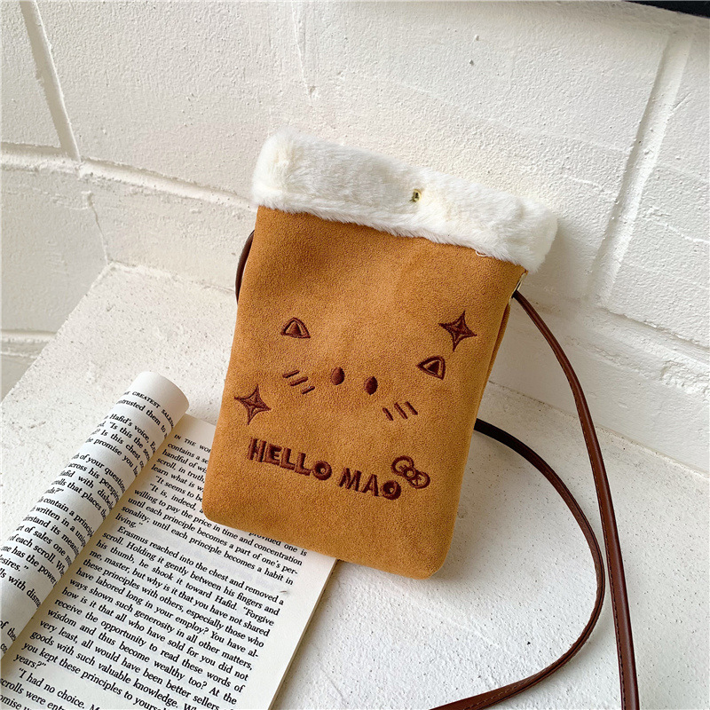 Mala četvrtasta torba za rame, lagana i svestrana magnetskim zatvaračem, platno, podstava poliester, uspravni kvadratni oblik, unutarnji džepovi za telefon i dokumente