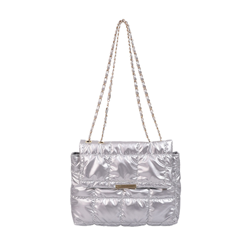 Crossbody torba — horizontalni kvadratni oblik, Oxford materijal, zatvarač s poklopcem, džep za telefon, poliester podstava, dvostruke naramenice