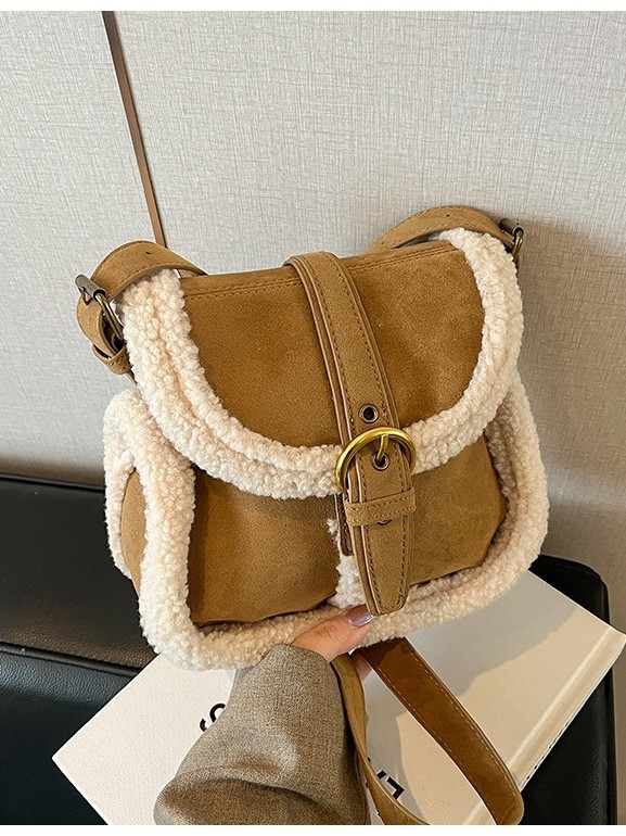 PU bucket torba, street trend stil, horizontalni kvadratni oblik, magnetska kopča, unutarnji džep za mobitel