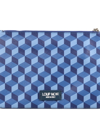 PU vodorovne štvorcová kabelka so zipsom, vrecká na telefón a dokumenty, podšívka z polyesteru