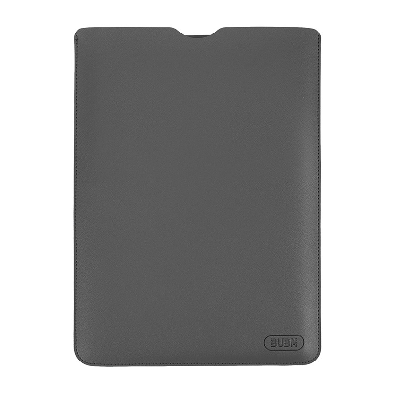 Θήκη για φορητό υπολογιστή από PU δέρμα, αδιάβροχη και ανθεκτική στη φθορά, με κάλυμμα ανοίγματος, εσωτερική θήκη για υπολογιστή, επένδυση από συνθετικό δέρμα