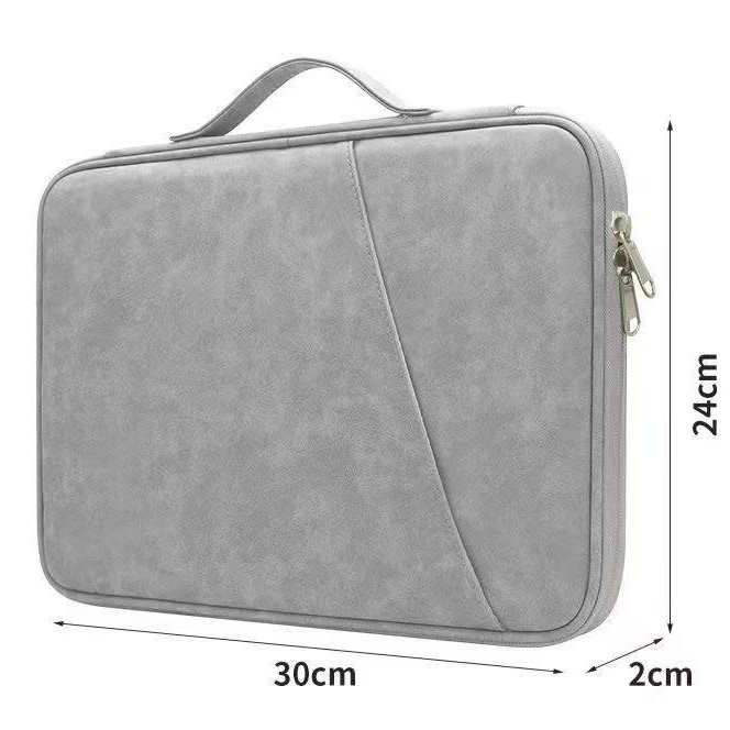PU púzdro na tabletu - sada s taškou na skladovanie, sametová podšívka, priedušné, proti krádeži, jar 2025