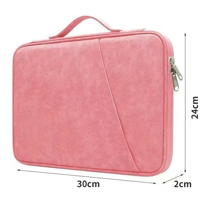 PU púzdro na tabletu - sada s taškou na skladovanie, sametová podšívka, priedušné, proti krádeži, jar 2025