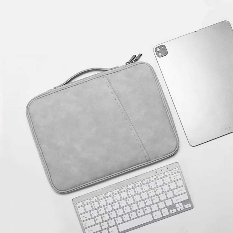 PU púzdro na tabletu - sada s taškou na skladovanie, sametová podšívka, priedušné, proti krádeži, jar 2025