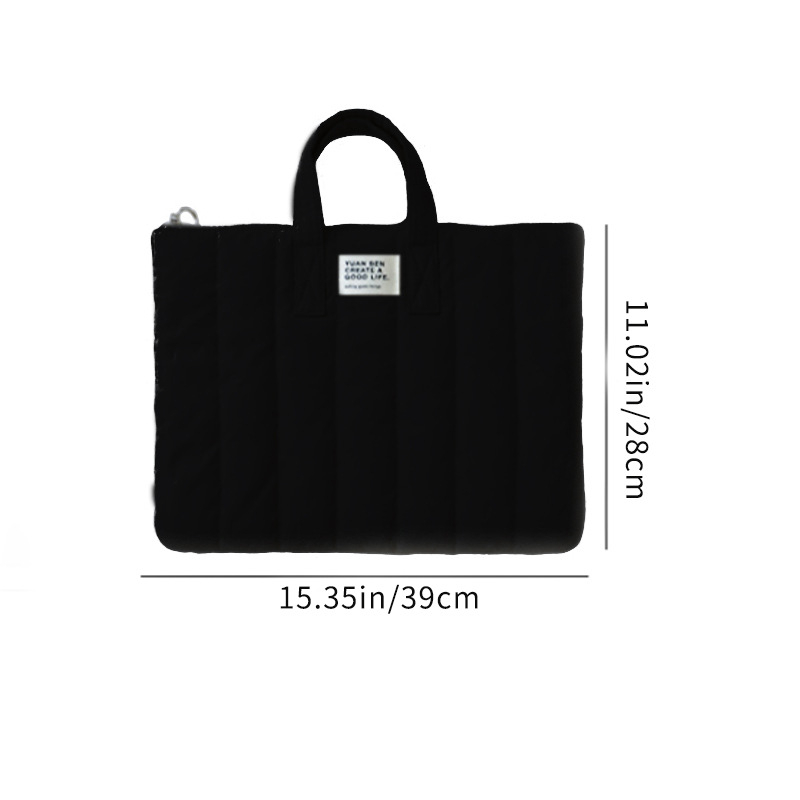 Τσάντα για φορητό υπολογιστή Cotton Road – unisex, αδιάβροχη, αντικραδασμική επένδυση από νάιλον, αστικό μινιμαλιστικό στυλ