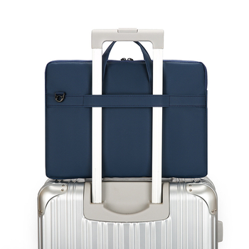 Geantă casual ușoară pentru laptop și tabletă, impermeabilă, țesătură Oxford, căptușeală poliester, unisex