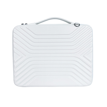 Husă dură pentru laptop din EVA, impermeabilă și rezistentă la uzură, închidere cu fermoar, mâner telescopic, buzunare interne pentru carduri